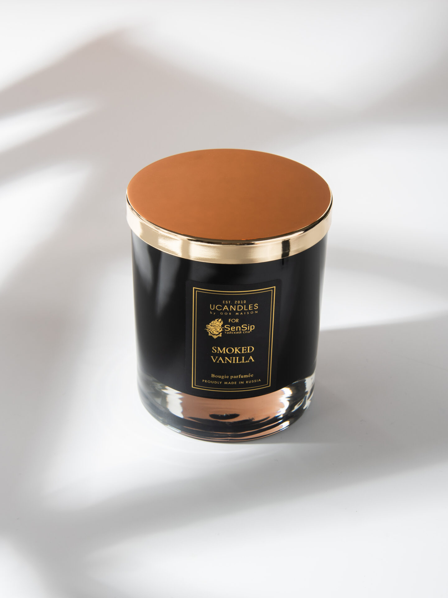 Свеча ароматическая SMOKED VANILLA Bocal